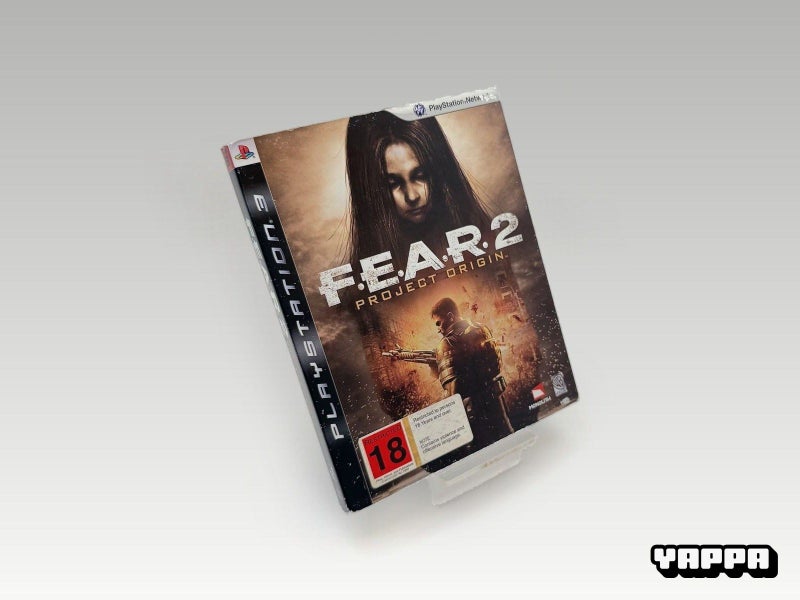 PS3 • F.E.A.R. 2: Project Origin + Slip Cover • CIB • Region 1 Carousel 1