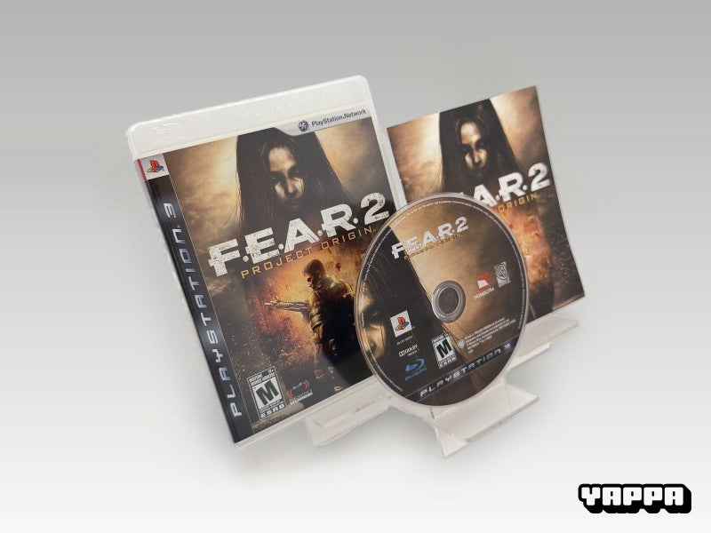 PS3 • F.E.A.R. 2: Project Origin + Slip Cover • CIB • Region 1 Carousel 2