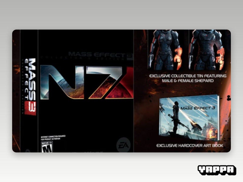 Xbox 360 • Mass Effect 3 N7 Collector's Edition • CIB • NTSC-U Carousel 5