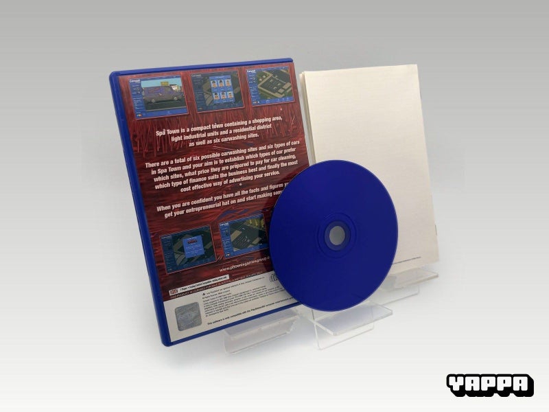 PS2 • Car Wash Tycoon Business Simulator • CIB Carousel 2