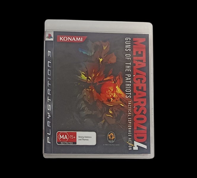 Metal Gear Solid 4 Guns Of The Patriots PS3 *mint condition * complete Carousel 1