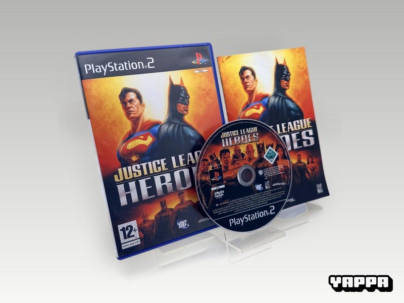PS2 • Justice League Heroes • CIB Carousel 1
