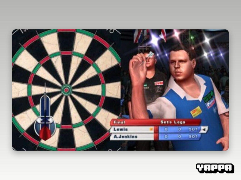 PS2 • PDC World Championship Darts 2008 • CIB Carousel 3