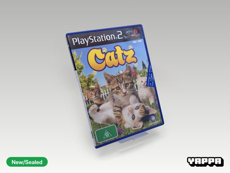 PS2 • Petz: Catz • CIB • New / Sealed Carousel 1