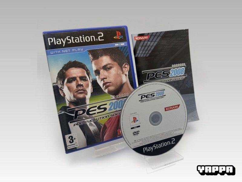 PS2 • Pro Evolution Soccer 2008 • CIB Carousel 1