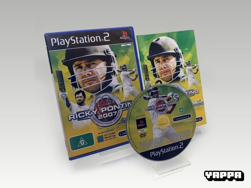 PS2 • Ricky Ponting International Cricket 2007 • CIB Carousel 1