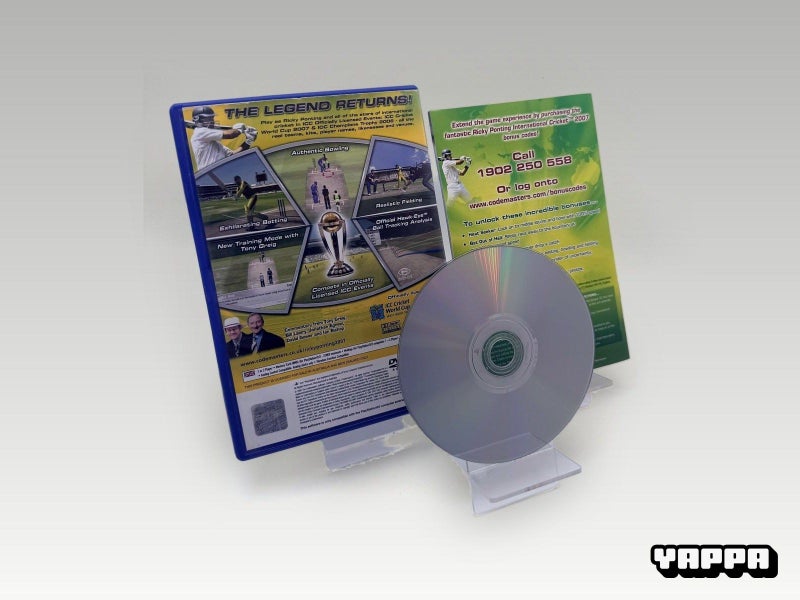 PS2 • Ricky Ponting International Cricket 2007 • CIB Carousel 2