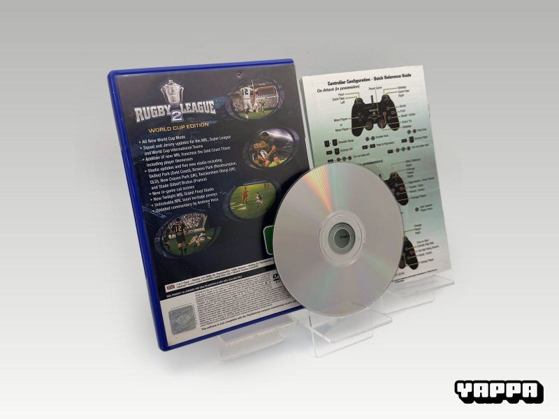 PS2 • Rugby League 2 World Cup Edition • CIB Carousel 2