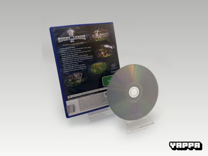 PS2 • Rugby League 2 World Cup Edition • No Manual Carousel 2