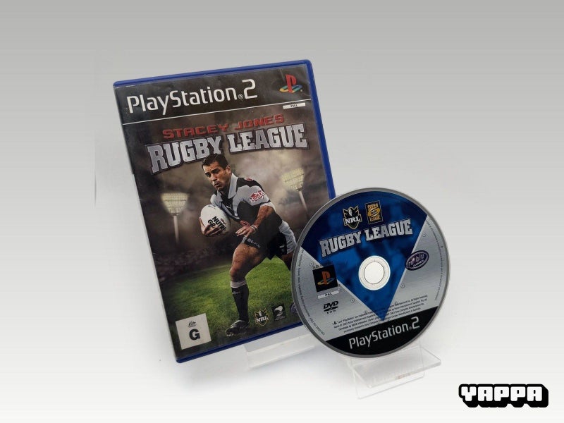 PS2 • Rugby League Stacey Jones • No Manual Carousel 1