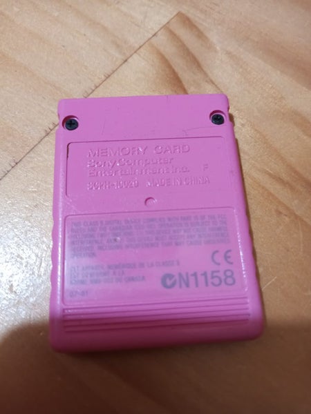 Ps2 pink slim console with memory card (model scph-77002) Carousel 8