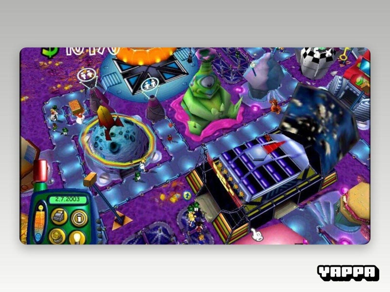 PS2 • Theme Park Roller Coaster • CIB Carousel 6