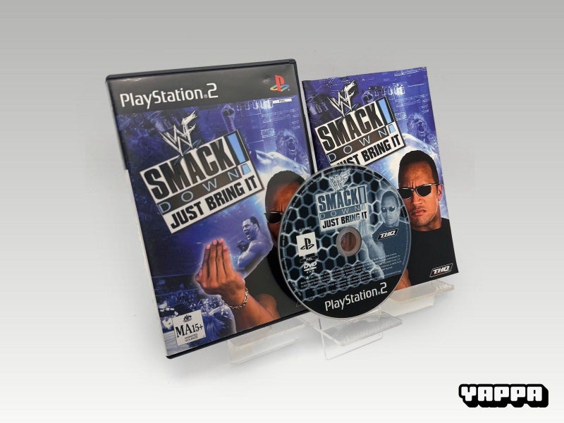 PS2 • WWF SmackDown! Just Bring It • CIB Carousel 1
