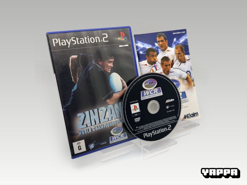 PS2 • Zinzan's World Championship Rugby • CIB Carousel 1