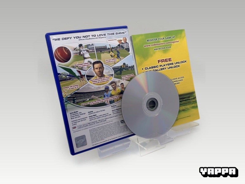 PS2 • Ricky Ponting International Cricket 2005 • CIB Carousel 2