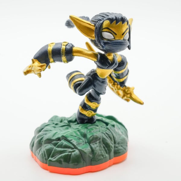 Skylanders Giants - LEGENDARY Stealth Elf - RARE - Life Element Carousel 1
