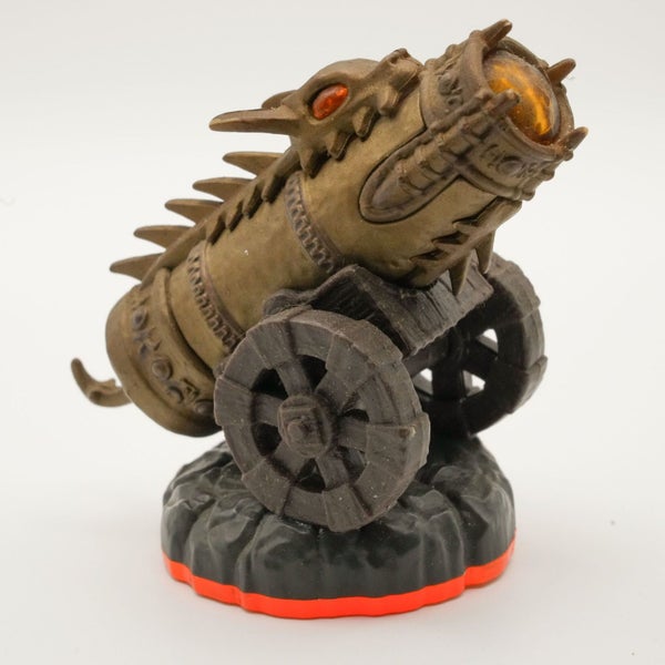Skylanders Giants - Golden Dragonfire Cannon - New Levels - Magic Item Canon Carousel 1