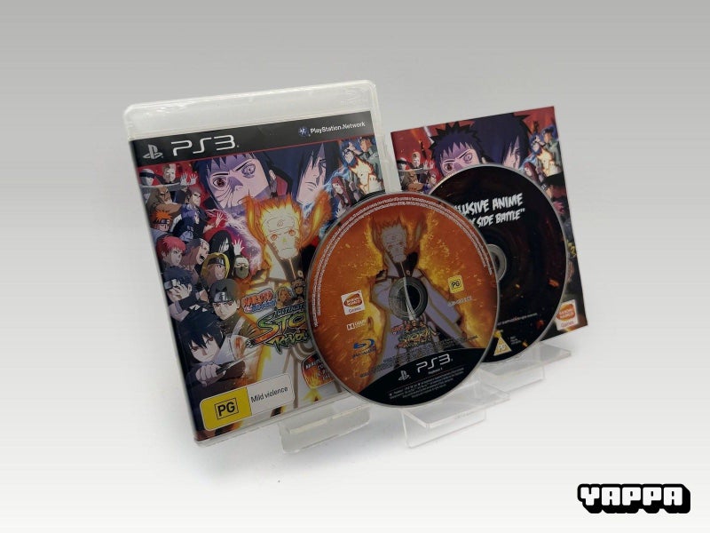 PS3 • Naruto Shippuden: Ultimate Ninja Storm Revolution Bonus DVD Bundle • CIB Carousel 1