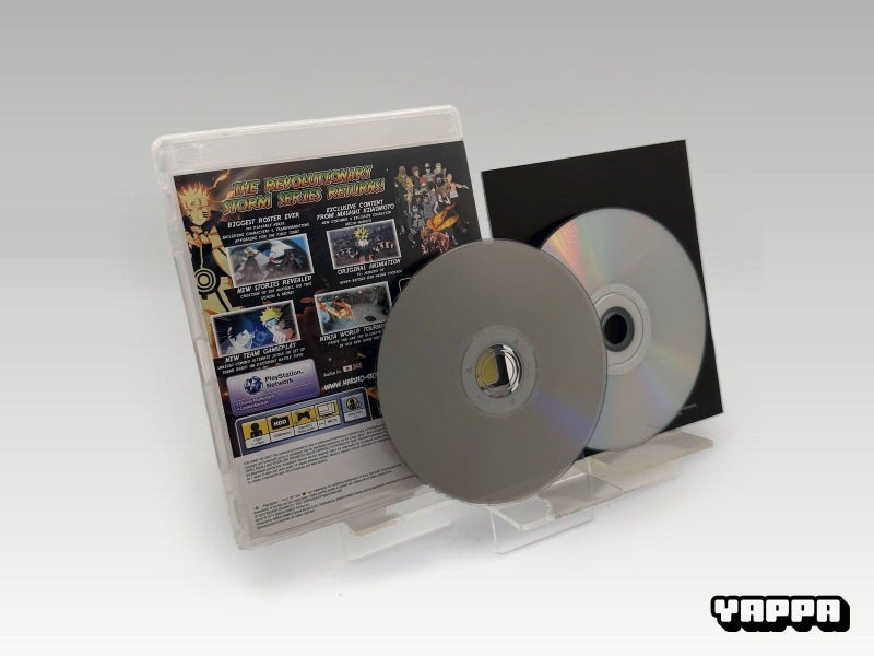 PS3 • Naruto Shippuden: Ultimate Ninja Storm Revolution Bonus DVD Bundle • CIB Carousel 2