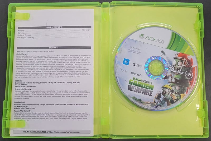 Plants Vs Zombies Garden Warfare Xbox 360 game Carousel 2
