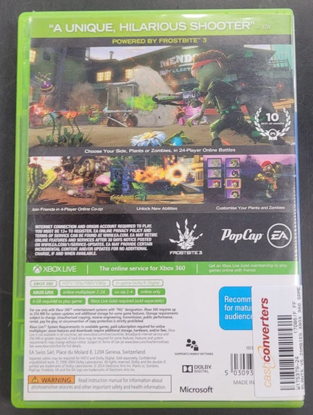 Plants Vs Zombies Garden Warfare Xbox 360 game Carousel 4