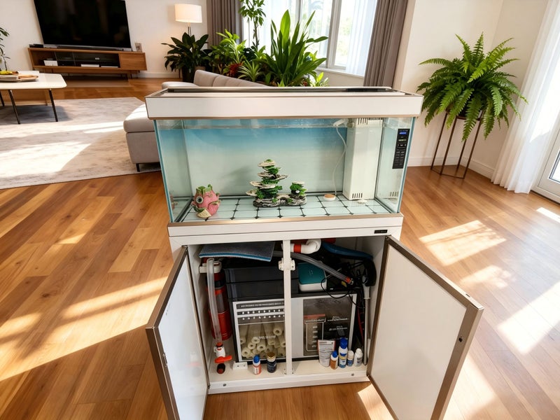 Full-Set Home Aquarium with Sump Filtration Carousel 2