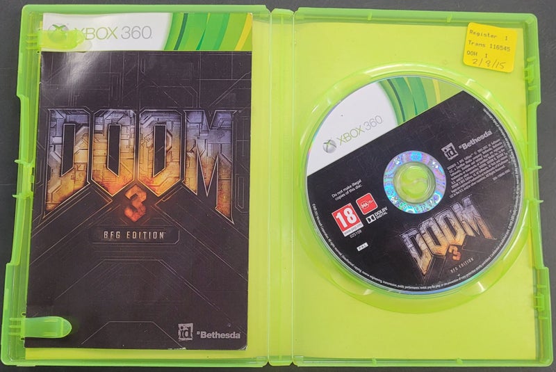 DOOM 3 BFG Edition Xbox 360 Game Carousel 2