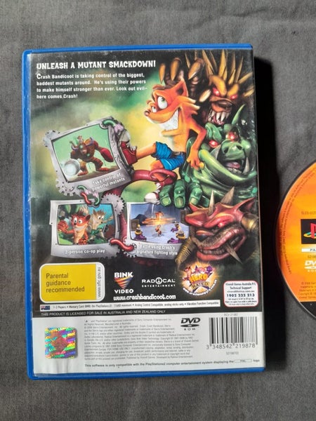 Crash Mind Over Mutant Playstation 2 Carousel 2