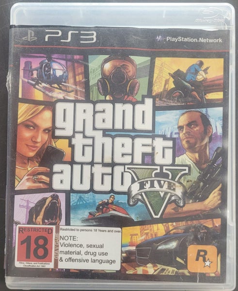 Grand Theft Auto V PS3 Game Carousel 1