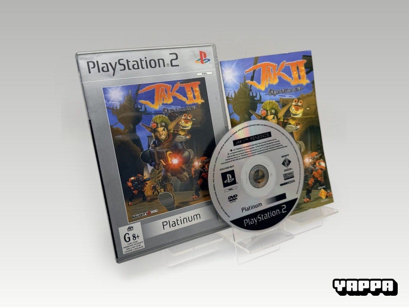 PS2 • Jak II Rengade (Platinum) • CIB Carousel 1