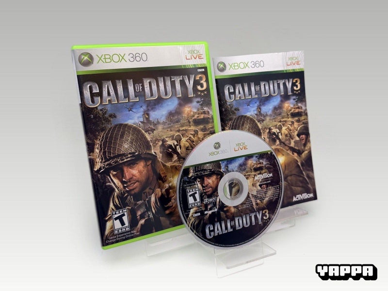 Xbox 360 • Call of Duty 3 • CIB Carousel 1