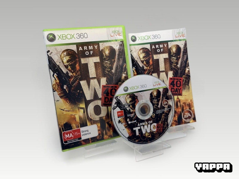 Xbox 360 • Army of Two: The 40th Day • CIB Carousel 1