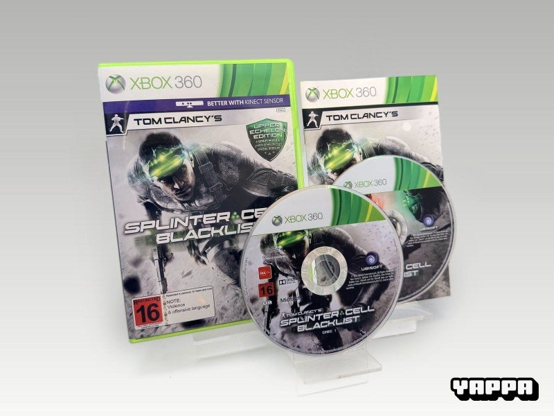Xbox 360 • Tom Clancy's Splinter Cell: Blacklist • CIB Carousel 1