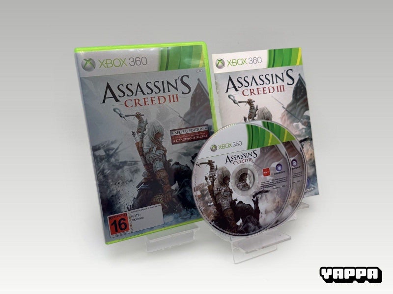 Xbox 360 • Assassin's Creed III Special Edition • CIB Carousel 1