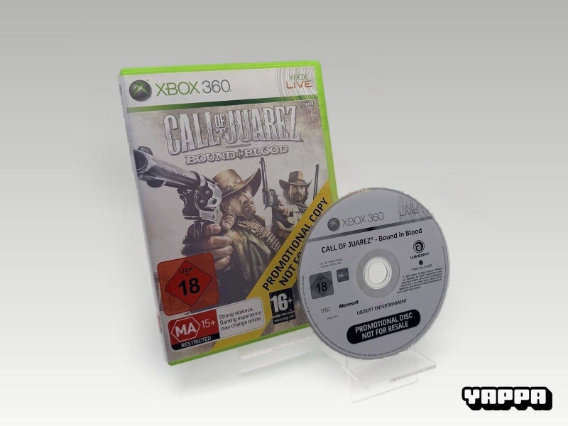 Xbox 360 • Call of Juarez: Bound In Blood (Not For Resale) Promo • CIB Carousel 1
