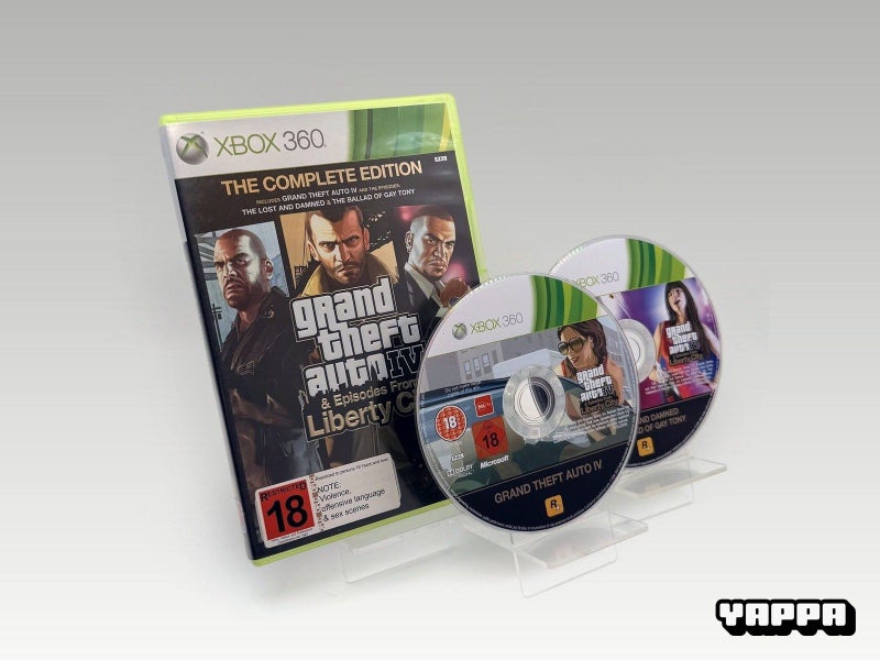 Xbox 360 • Grand Theft Auto IV: Complete Edition • No Manual Carousel 1