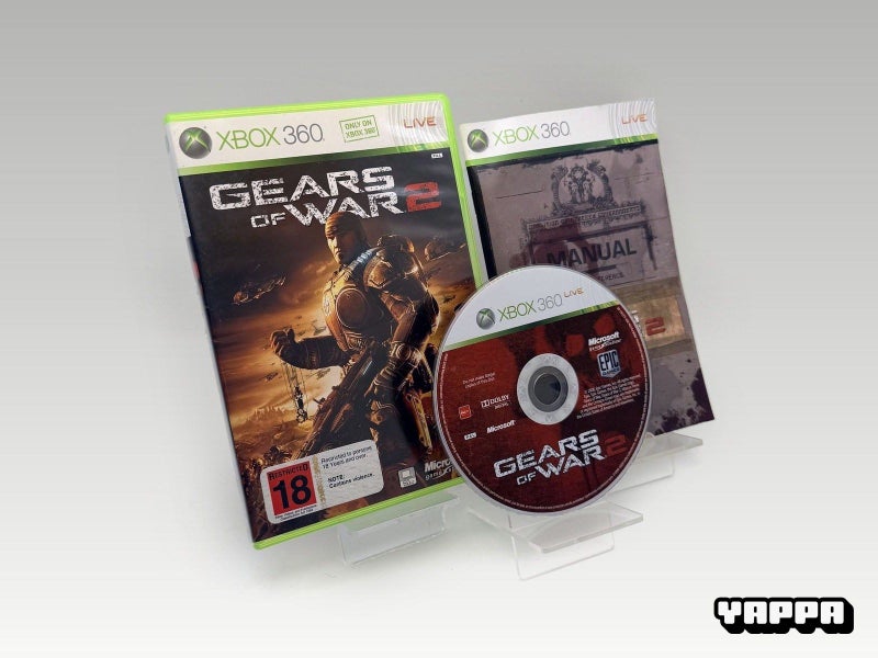 Xbox 360 • Gears of War 2 • CIB Carousel 1