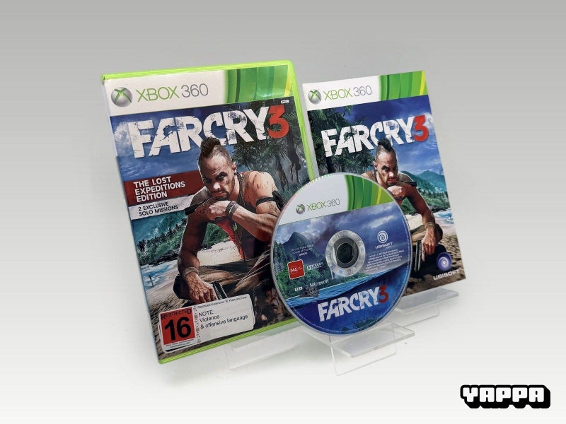 Xbox 360 • Far Cry 3 Lost Expeditions Edition • CIB Carousel 1