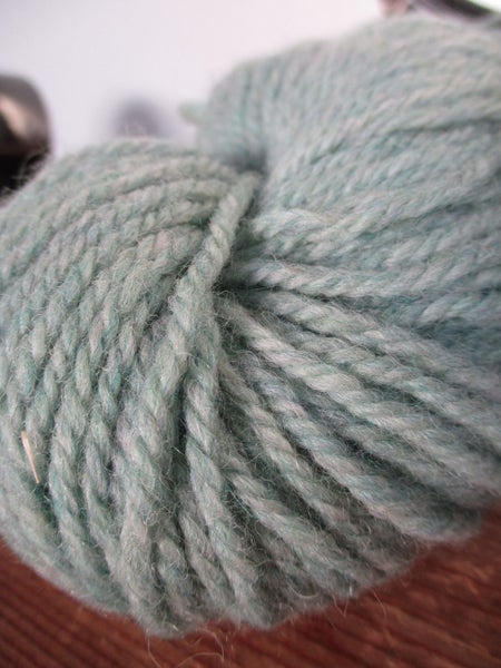 G # SOFT PURE WOOL 8 PLY " Soft Green" 200 Grams Bulk Lot Carousel 2