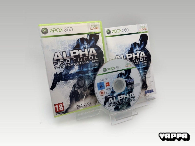Xbox 360 • Alpha Protocol • CIB Carousel 1