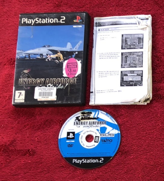 Energy Airforce: Aim Strike! - PS2 Game Carousel 1