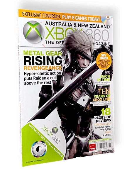 Xbox 360: The Official Magazine 68 Metal Gear Rising: Revengeance Carousel 1