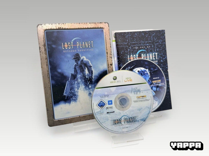 Xbox 360 • Lost Planet: Extreme Condition Special Steelbook Edition • CIB Carousel 1
