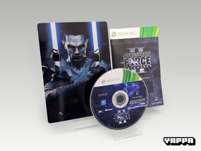 Xbox 360 • Star Wars: The Force Unleashed II Collector's Steelbook Edition • CIB Carousel 1