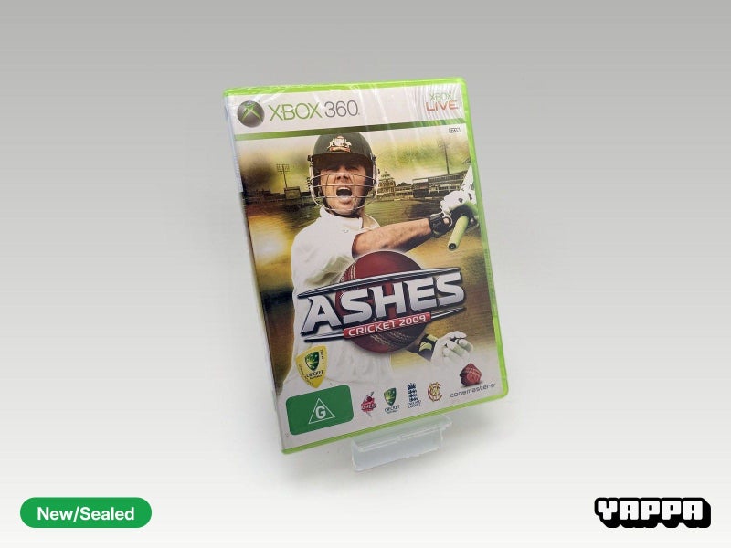 Xbox 360 • Ashes Cricket 2009 • CIB • New / Sealed Carousel 1