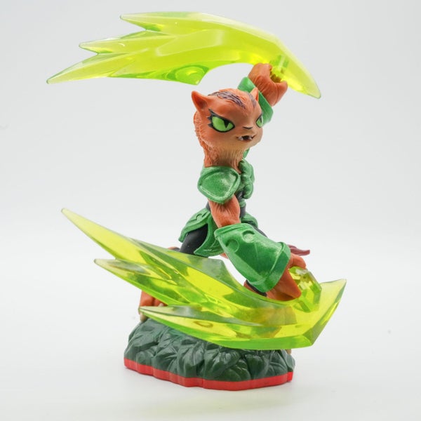 Skylanders Trap Team - Tuff Luck Trap Master - Life Element Red Base - Cat Tiger Carousel 1