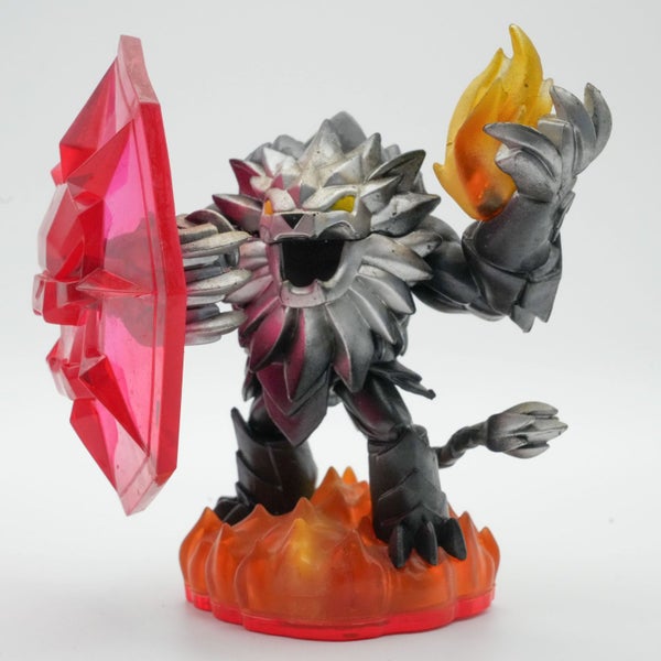 Skylanders Trap Team - Dark Wildfire - Variant - Trap Master - Lion Shield Carousel 1