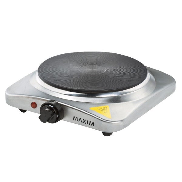 Maxim Kitchenpro 1500w Portable Hotplate Single Electric Cast Iron Cooking Stove Carousel 1