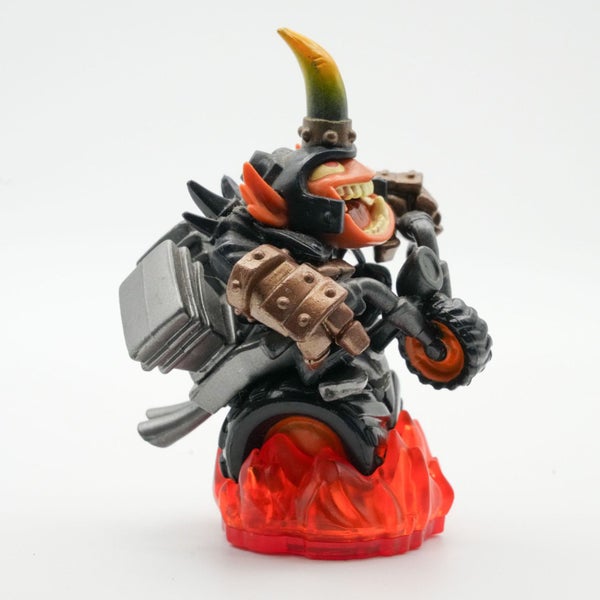 Skylanders - Fryno Hog Wild - Series 2 - Trap Team - Red Base - Motorbike Fire Carousel 2