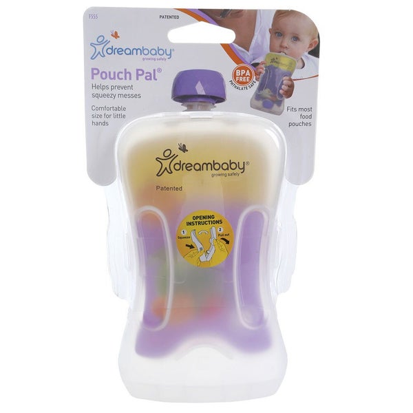 Dreambaby Pouch Pal 15cm Storage Container Holder Baby 6m+ For Food Pouches Carousel 2